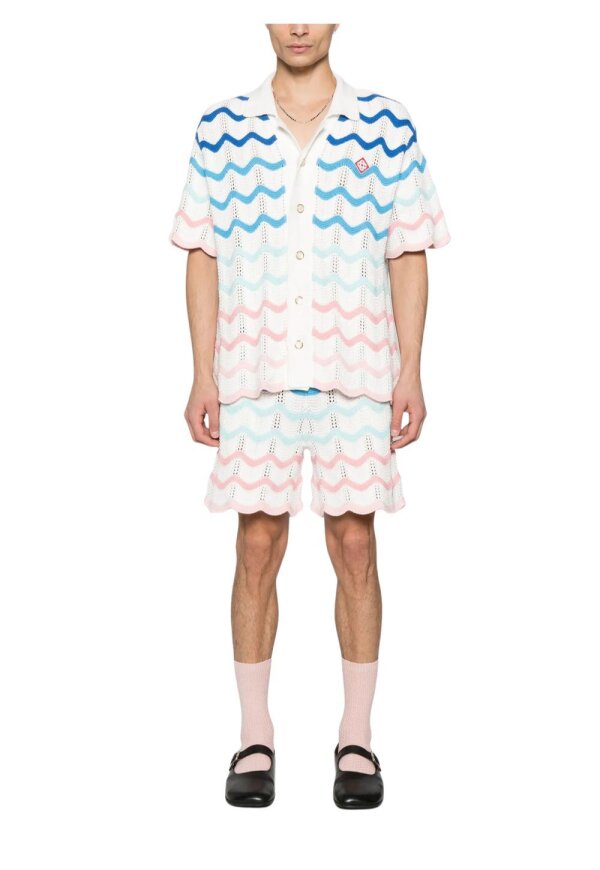 Casablanca Wave Shorts bestickt