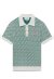 Casa Blanca Column Jacquard Monogram Polo Shirt