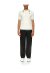 Casa Blanca Rib Boucle Polo Shirt Weiß