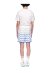 Casablanca Wavy Shorts Blau gestreift