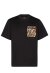 Fendi Logodruck T-Shirt Schwarz
