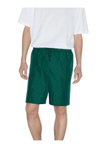 Gucci GG Print Badehose Grün