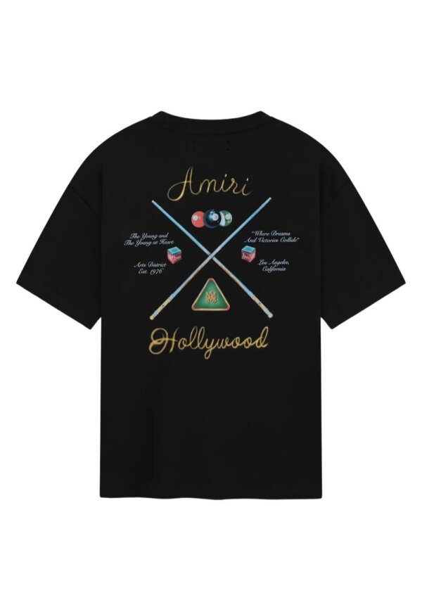 Amiri Pool Cue T-Shirt Schwarz