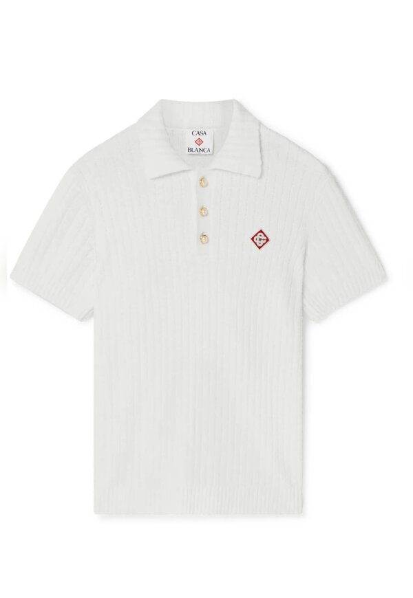Casa Blanca Boucle Polo Shirt