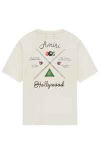 Amiri Pool Cue T-Shirt Weiß