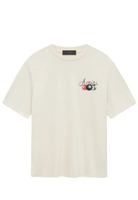 Amiri Pool Cue T-Shirt Weiß