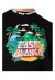Casablanca Beach Wave T-Shirt Schwarz