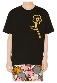 Kenzo Blumen Print T-Shirt Oversized