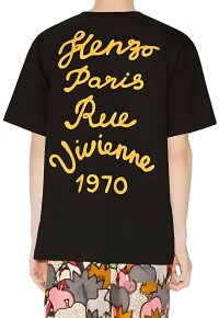 Kenzo Blumen Print T-Shirt Oversized