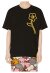 Kenzo Blumen Print T-Shirt Oversized Unisex schwarz
