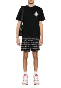 Amiri Starburst T-Shirt Schwarz