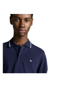 Dior Poloshirt mit Logostickerei Blau
