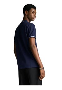 Dior Poloshirt mit Logostickerei Blau