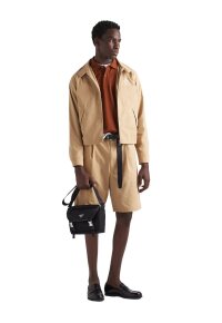 Prada Cotton Jacke Beige