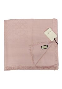 Gucci Schal Tuch GG Guccissima Muster Rosa