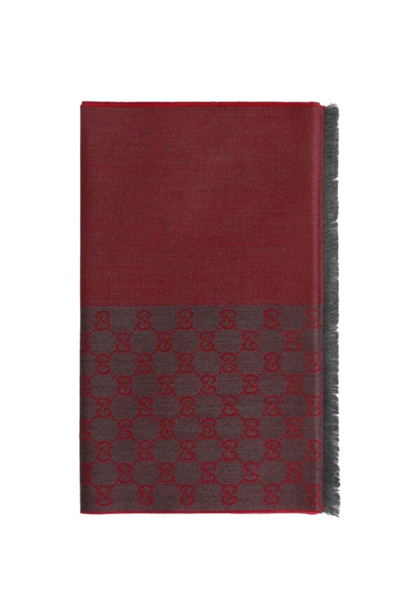 Gucci Schal Bordeauxrot