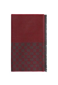 Gucci Schal Bordeauxrot