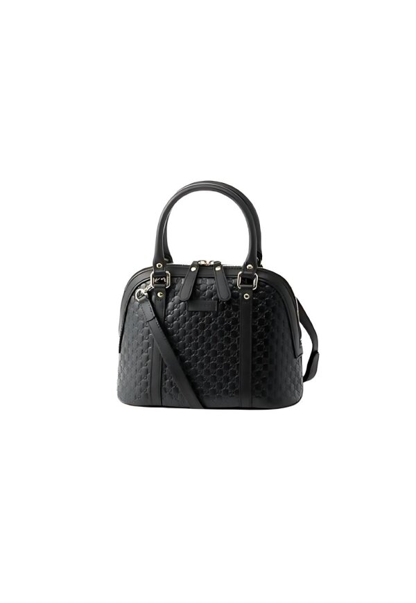 Gucci Handtasche mit abnehmbaren Schulterriemen schwarz