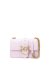 Pinko Love One mini Schultertasche weiß