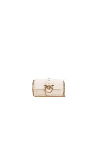 Pinko Bag Love One Pocket Birds White
