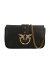 Pinko Love Birds Umhängetasche schwarz gold