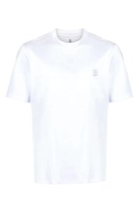 Brunello logo-print cotton T-shirt