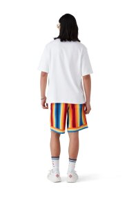 Casablanca Beach Wave T-Shirt Weiß