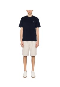 Brunello logo-print cotton T-shirt Black
