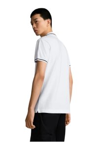 Dior Polo T-Shirt Weiß mit Logoprint
