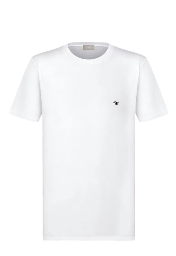 Dior Bee Logo T-Shirt Weiß