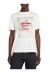 Moncler Logo Patch T-Shirt Weiß