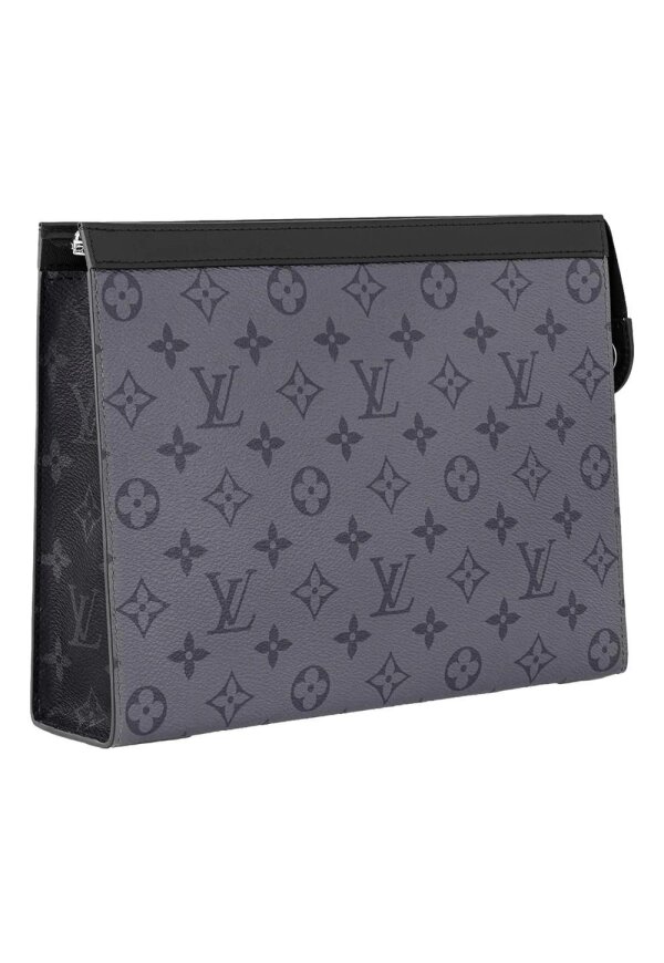 Louis Vuitton Pochette Voyage Grau Schwarz