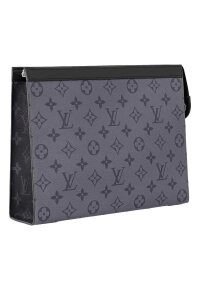 Louis Vuitton Pochette Voyage Grau Schwarz