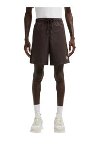 Moncler Monogram Print Badehose