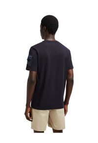 Moncler Sleeve Pocket T-shirt Schwarz
