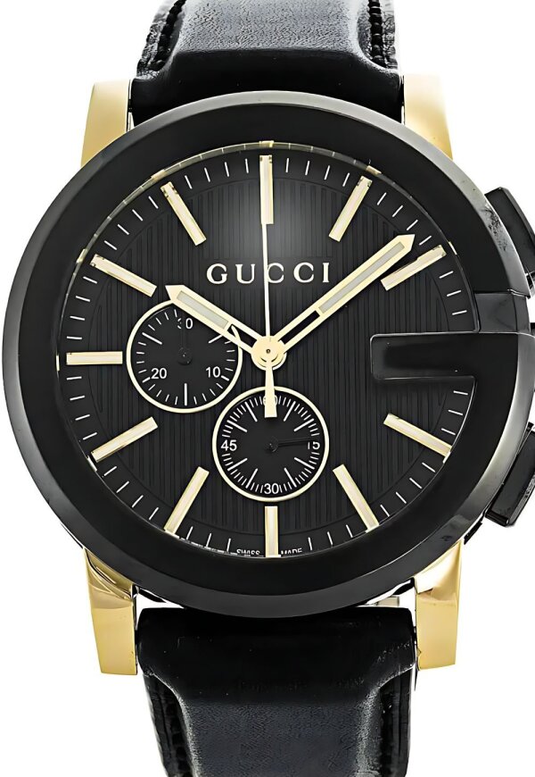 Gucci G-Chrono Herrenuhr aus Edelstahl Model YA101203