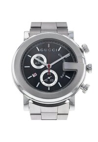 GUCCI G-Chrono Silber Schwarz Weiß YA101309