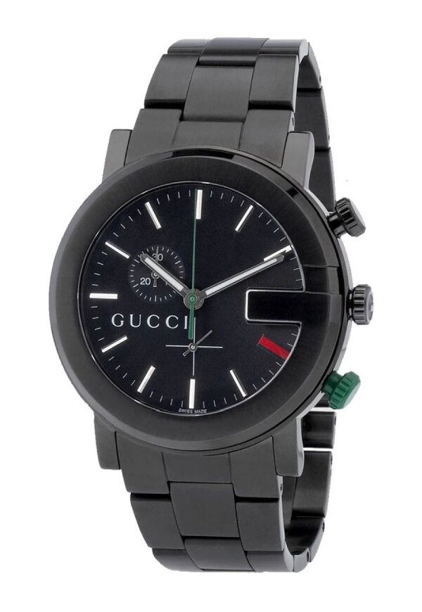 GUCCI G-Chrono Schwarz Edelstahl YA101331