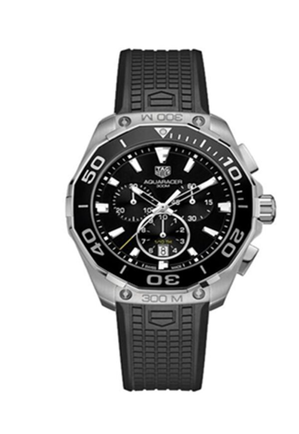 TAG Heuer Aquaracer Herrenuhr schwarz silber CAY111A.FT6041