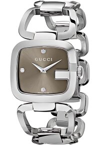 GUCCI G-Gucci Silber Braun YA125401