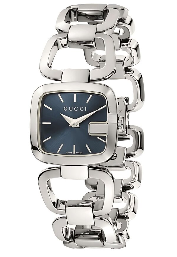 GUCCI G-Gucci Silber Blau YA125405