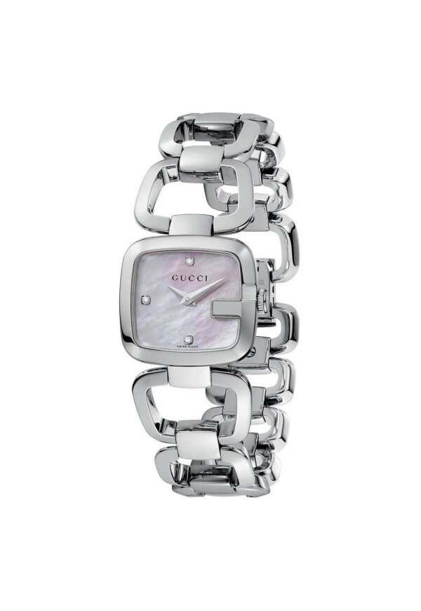 GUCCI G-Gucci Silber Weiß YA125502