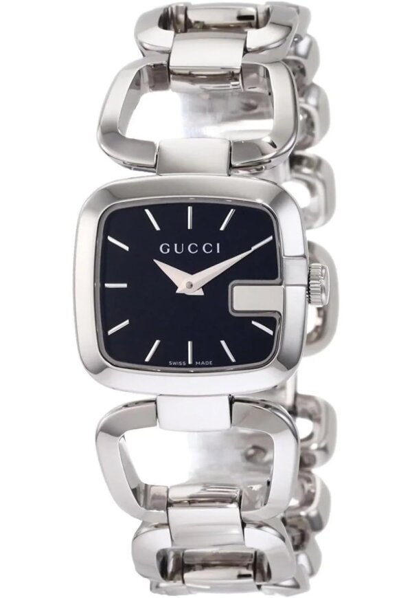 GUCCI G-Gucci Silber Schwarz YA125510