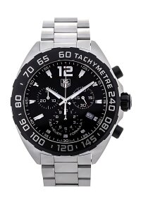 Tag Heuer Formula 1 Herrenuhr Chronograph silber schwarz...