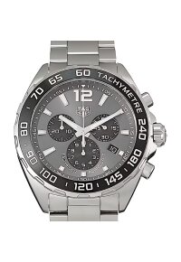 Tag Heuer Herrenuhr Formula 1 Chronograph silber schwarz...