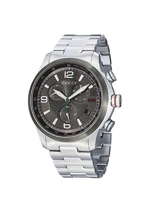 GUCCI G-Timeless Silber Grau YA126238