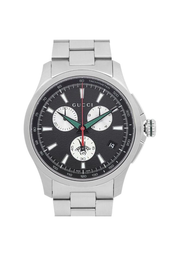 Gucci G-Timeless Herrenuhr aus Edelstahl Model YA126267