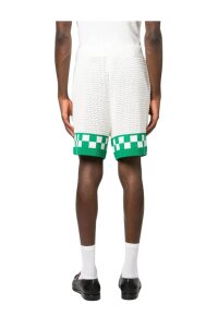 Casa Blanca Faux Crochet Cotton Shorts