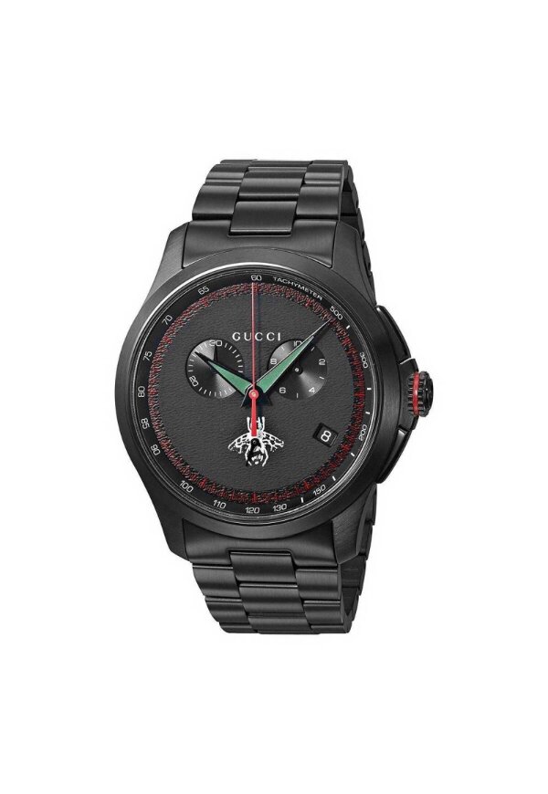 Gucci G-Timeless Herrenuhr aus Edelstahl Model YA126269