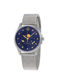 Gucci G-Timeless Herrenuhr aus Edelstahl Model YA126328